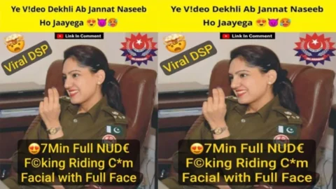 Beautiful Pakistani DSP Latest Trending Fucking Riding Video