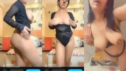 Sex Tape of Desi Girlfriend Flaunting Her Huge Boobs and Big Ass Video MMS