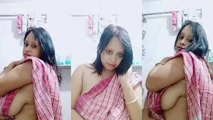 Boudi Showing Hot Milky Big Boobs Sexy Ass Shaved Pussy Rubbing Part 5