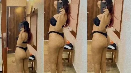 Sexy Babe Strip In Bra Panty
