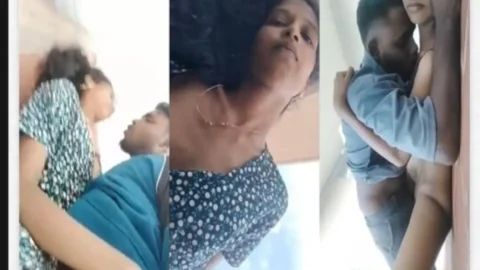 Indian Lover Romance and Fucking on Stairs