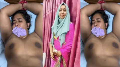 Hijabi Wife Hand Tied - Painful Fucking Video HD