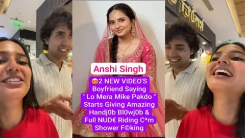 Anshi Singh Romance with Boyfriend - Starts Giving Blowjob & Riding Ccm