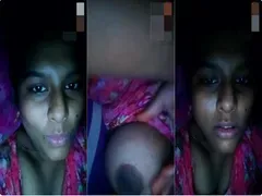 Cute BD Girl Shows Boobs