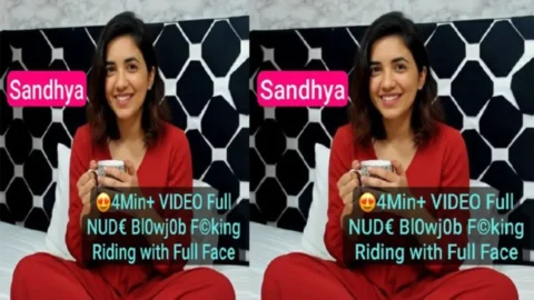 Sandhya NRI Instagram Model Full Nude Blowjob Fucking Riding With Full Face