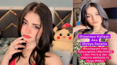 Shanaya Katiyan Aka Shreya Saxena - Paid Subscription Huge Boobs