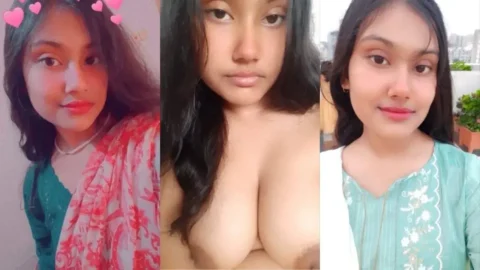 Desi Girlfriend MMS Shows Off Her Perfect Juicy Boobs And Hard Nipples Video MMS