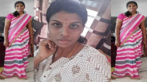 Telugu Wife Doggy Style Fucking with - Husband Porn Video
