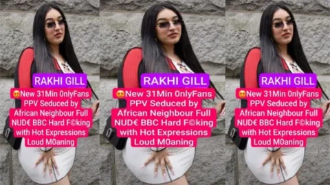 Rakhi GILL Seduced - by African Neighbor Fucking With Hot Expression Porn Video