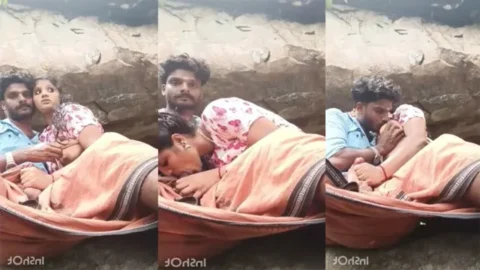 Beautiful Couple Blowjob - In Hidden Place Record Video