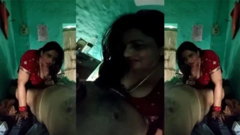 Desi Milf Bhabhi Affair Blowjob and Ridding Dick