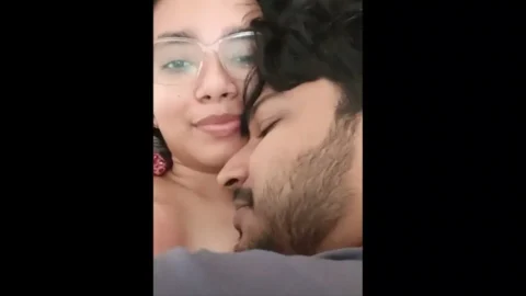 Desi indian girl fuckig with friend with blowjob