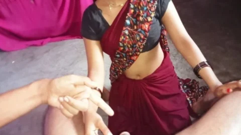 Desi Indian Babhi Was First Time Sex With Dever in Anal Fingering