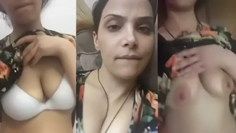 Nude Selfies of Busty Desi Girl Exposing Her Massive Natural Tits Video MMS