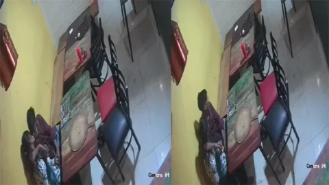 College Lovers Romance In Restaurant Viral Porn