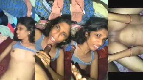 MMS of Desi Wife Giving Sloppy Blowjob and Getting Her Pussy Fucked Video MMS