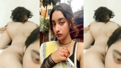 Indian Hot Babe Giving BJ Boobsjob - And Hard Doggy Fucking