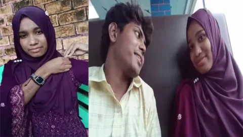 Hijabi GF Enjoying With - BF Outdoor Mms On VC More Update