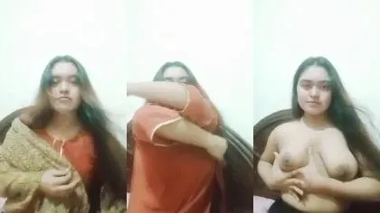 Chubby Horny Girl Boob Pussy Ass Fingering Part 18