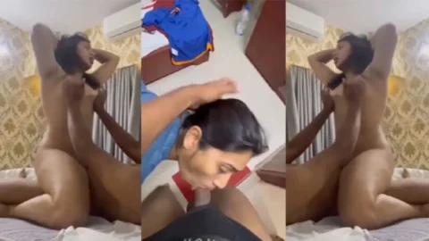 Submissive GF Used rough Blowjob BDSM Hardcore Spit on face Riding Video