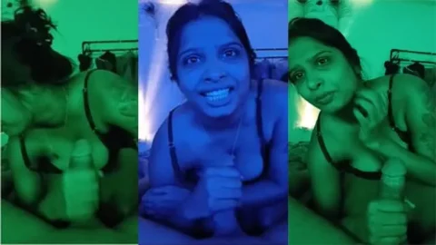 Tamil Hotwife Giving Blowjob & Clear Hindi Dirty Talking
