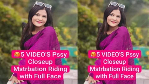 Famous Tiktoker Latest Most Exclusive - Viral Pssy Closeup Mstrbation - Riding with Full Face