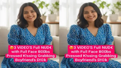 Desi GF Latest Most Exclusive - Viral Boobs Pressed - Kissing Grabbing Boyfriend's Dick