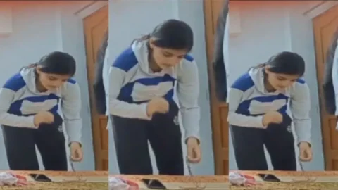 Cute College Girl Recorded By Brother 2