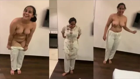 Desi Girl Undressing - Rubbing Pussy & Riding Bf