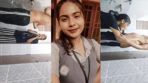 Tamil School Girl Bathroom Fucking Doggy Viral With BF