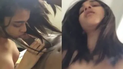 Punjabi NRI Girl in Canada - Hot Sucking And Cock