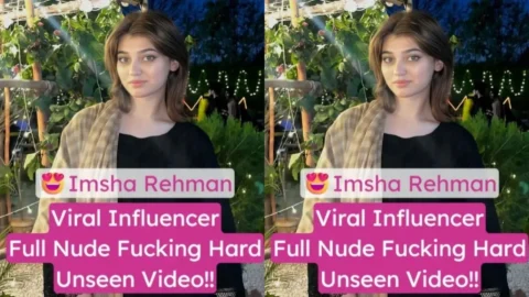 Influencer Imsha Rehman Viral Nude Blowjob Juicy Pussy
