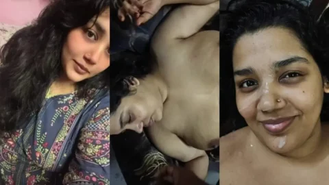 Curvy Desi Bhabhi Bounces on Dick for a Messy Cumshot on Her Jugs Video MMS