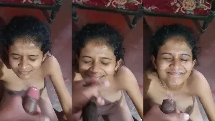 Sl University Girl Cum On Face