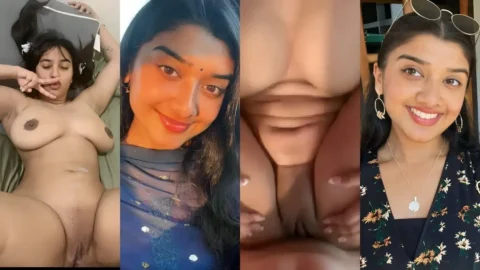 Busty desi slut with huge boobs gets her tight pussy destroyed in this viral MMS collection Video MMS