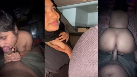 Horny Girl Sloppy Blowjob Riding Hard Doggy Fuck