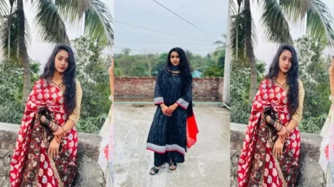 Cute Young Bengali GF Sex Riding On BF Dick