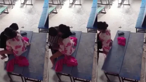 Young Desi Teacher - Fucked on School Bench Mms