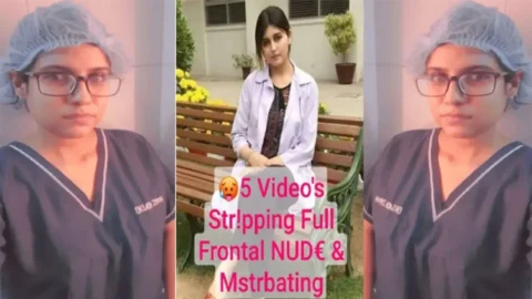 Doctor Latest Most Exclusive Viral Stuff Stripping Full Frontal Nude with Face Masturbating
