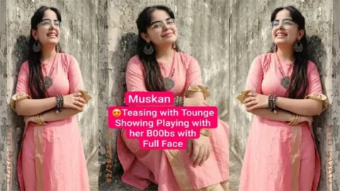 Charming Muskan Miss Viral Teasing Exclusive Clip