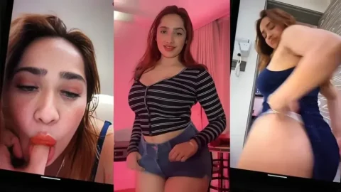 MMS of Horny Babe Aditi Mistry Squeezing Her Big Tits Ass Twerking Live Video MMS