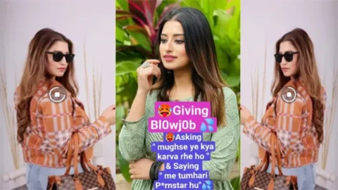 Pura Muh me Le Liya Cute Girl Giving Blowjob - Mughse ye kya karva rhe ho
