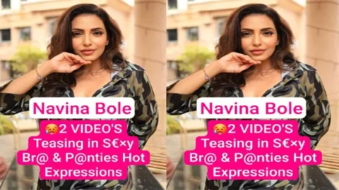 Navina Bole Famous Actress Latest App Exclusive -Teasing in S€×y Bra & Panties With Hot Expressions