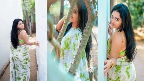 Tamil insta fame Thamizhvani show boobs live chat 2
