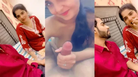 Beautiful Girl mms sucking dick and romance with bf 2