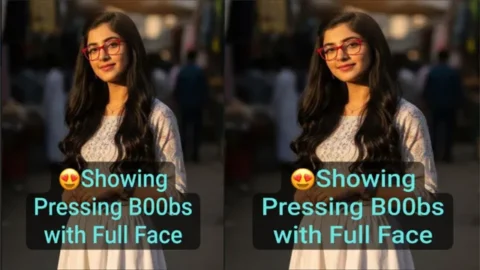 Beautiful Desi GF Latest Most Exclusive - Viral Snapchat inbox Showing - Pressing Boobs with Full Face