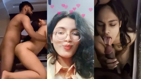 Horny desi GF gets her tight pussy pounded hard by boyfriend Video MMS