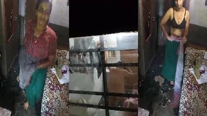 Tamil Wife Secretly Nude Record When Bathing Part 1