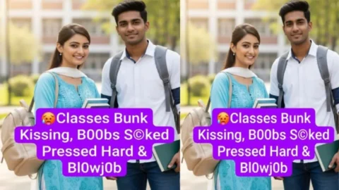 Horny College Couples Classes Bunk Enjoying Boobs Pressed Sucked Kissing Pssy Fngring Blowjob