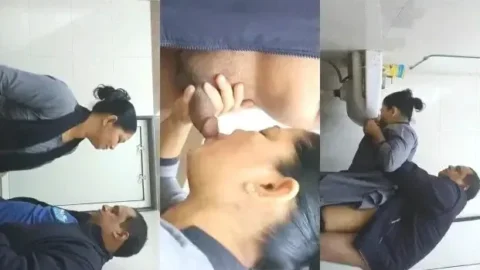 Homemade Desi Bhabhi Blowjob and Rough Doggy Style Sex Tape Video MMS